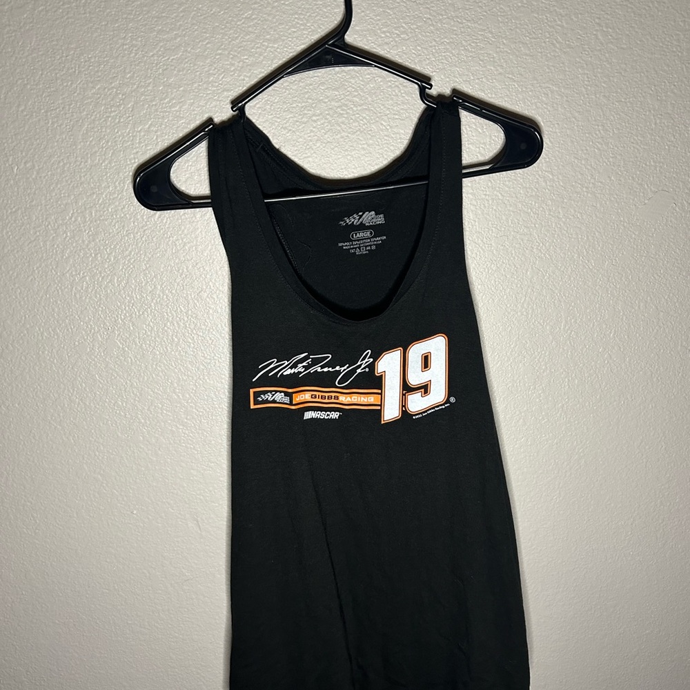 Nascar Black Tank Top